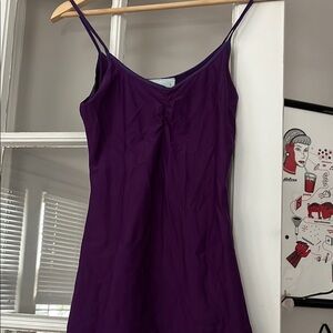Purple stretch cami tank
